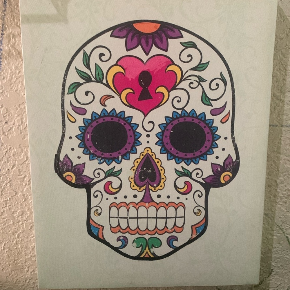 Sugar skull decor